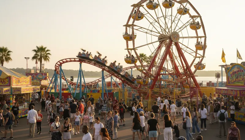 Illustration of attraction: A place that draws visitors' interest.