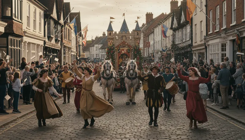 Illustration of tamworth: A town in England known for its history.