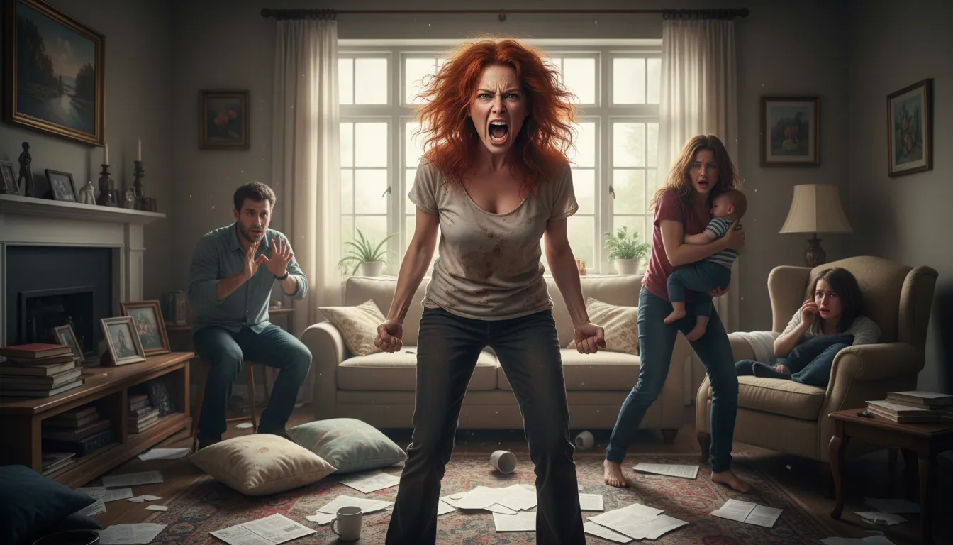 Illustrazione di hellcat: a very angry and fierce person