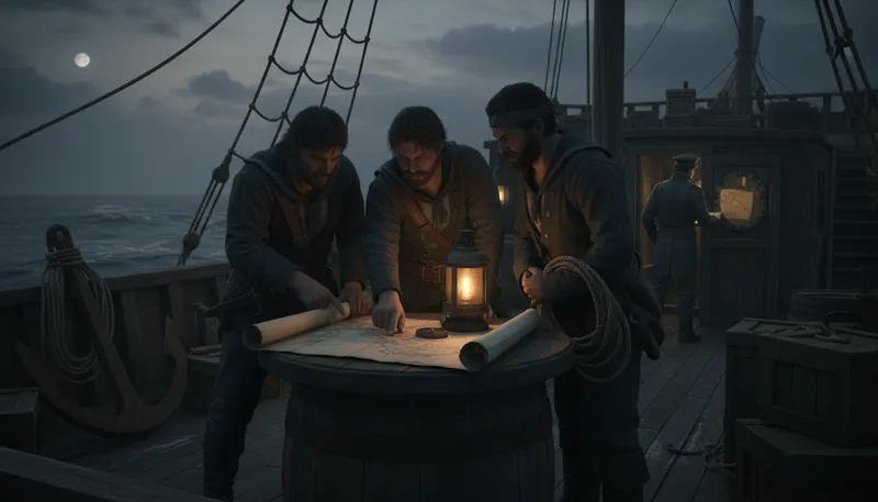 Illustration of mutiny: A rebellion against authority or leadership.