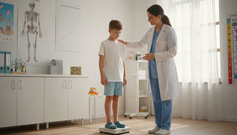 Illustration of underweight: Below the normal weight for a person’s height.