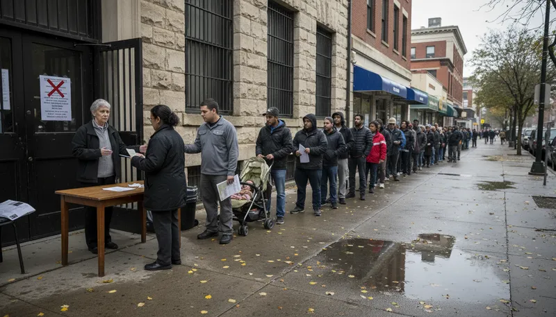 Illustration of disenfranchise: To take away someone's right to vote.