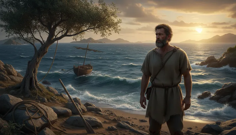 Illustration of odyssey: an epic poem by Homer