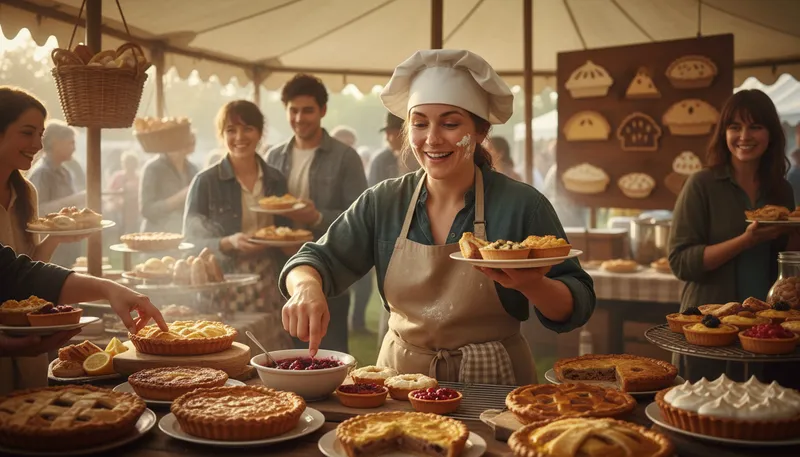 Illustration of have one's fingers in many pies: Involved in multiple activities or projects.