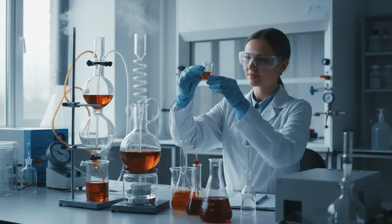 Illustration of hydrocarbon: A chemical compound made of hydrogen and carbon.
