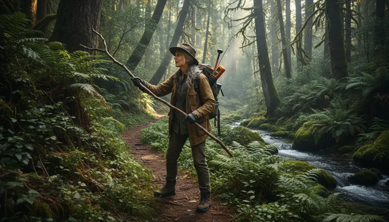 Illustration of trailblazer: A pioneer or innovator in a field.
