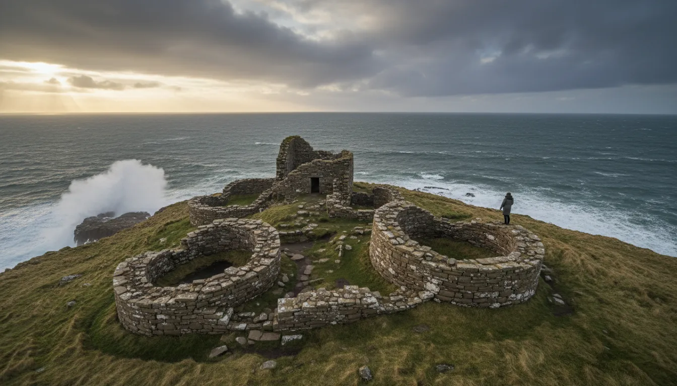 Orkneyのイラスト：An archipelago in Scotland.