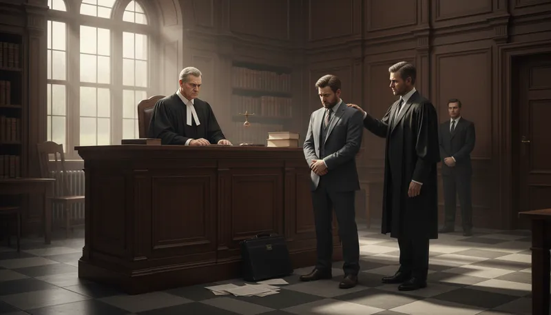 Illustration of ignorantia juris non excusat: Lack of knowledge about the law is no excuse.