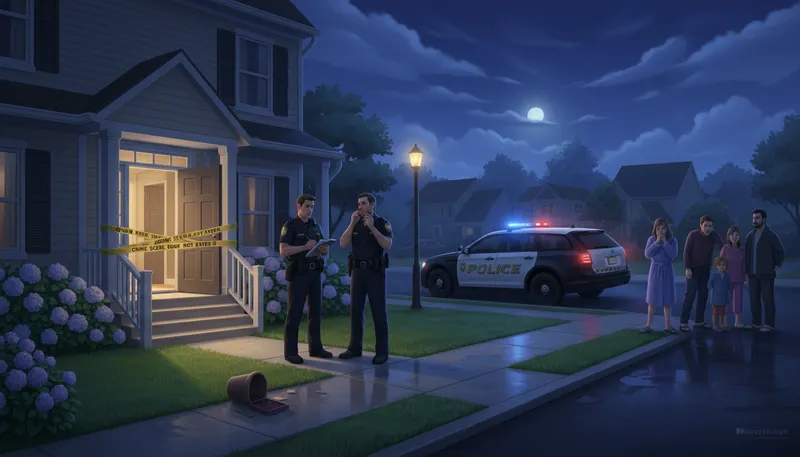 Illustration of robbery: The act of stealing from a person.