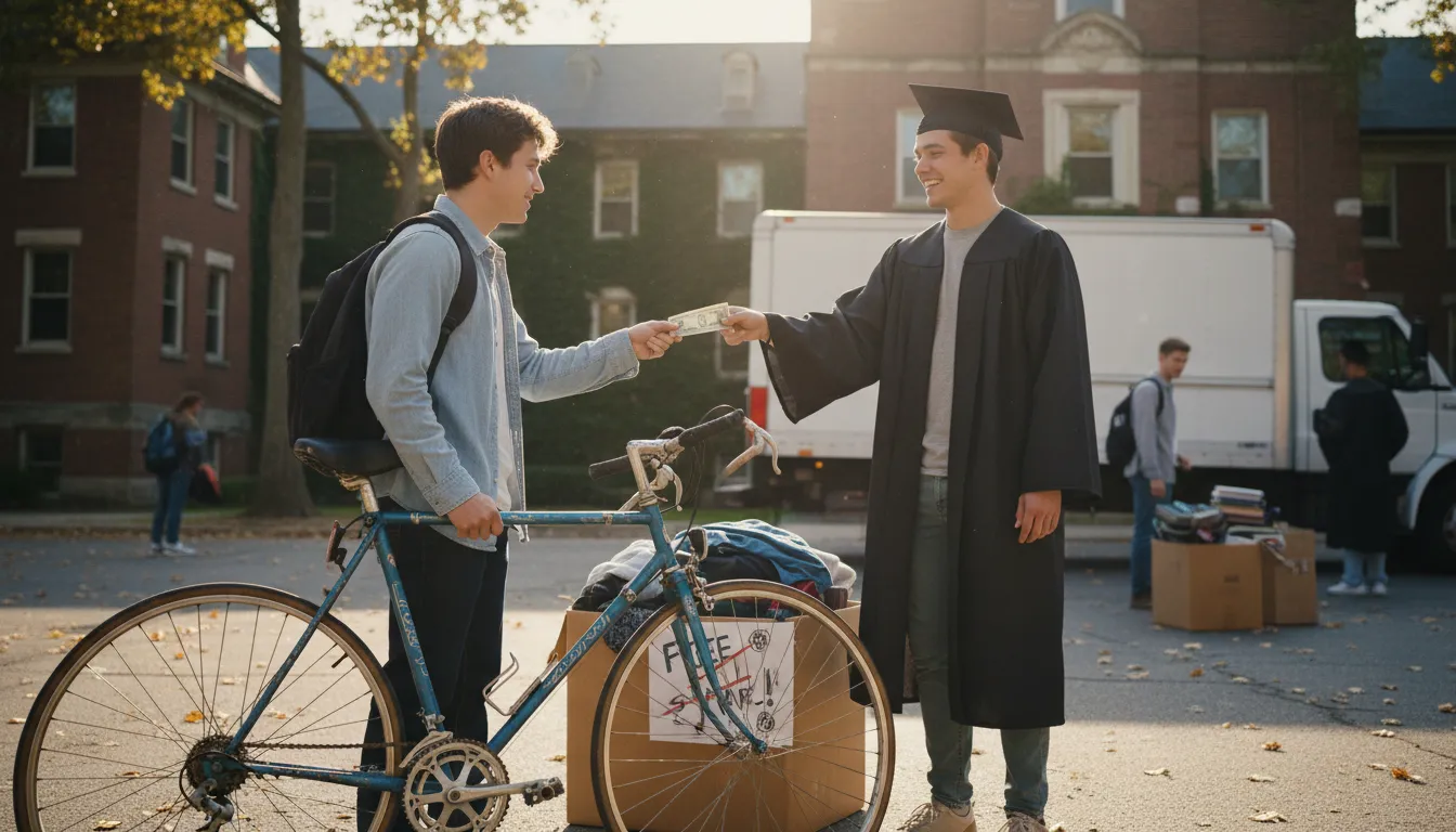 Illustration of for next to nothing: For a very small amount of money.