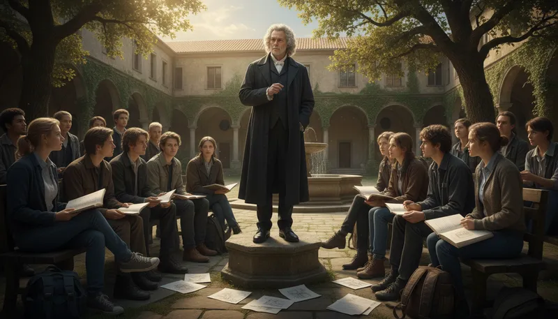 Illustration of goethe: A famous German writer and thinker.