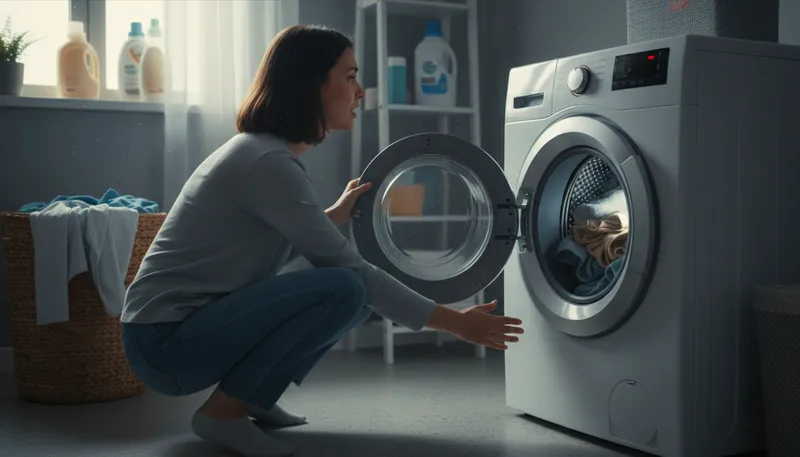 Illustration of washer: A machine or device that cleans items.