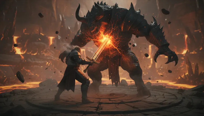 Illustration of DMG: Short for damage, often in gaming contexts.