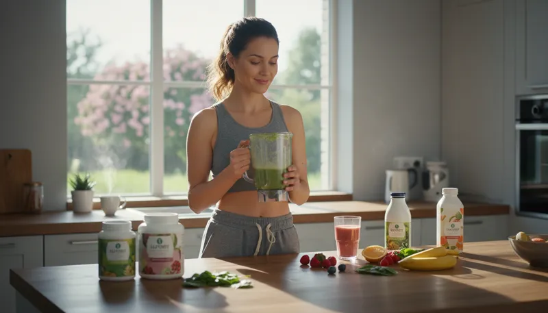 Illustration of herbalife: A company selling nutrition products.