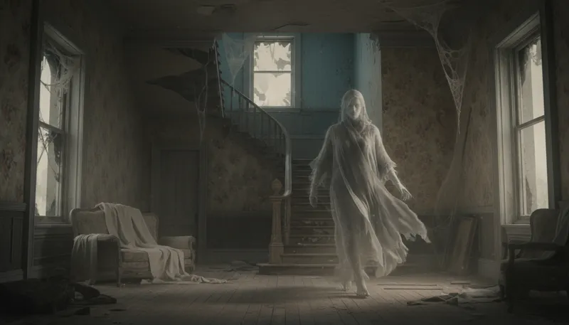 Illustration of geist: a spirit or ghost.