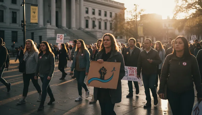Illustration of me too: movement against sexual harassment