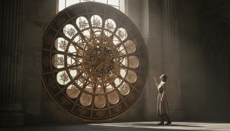 Illustration of radial: Arranged like rays coming from a center.