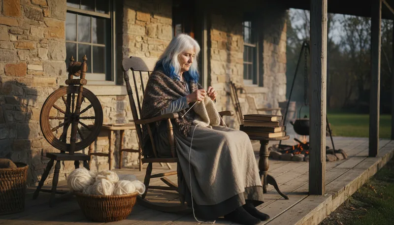 Illustration of dyed in the wool: firmly established; unable to change.
