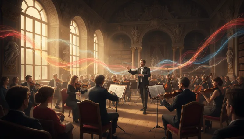 Illustration of vivaldi: Italian composer known for lively violin music.