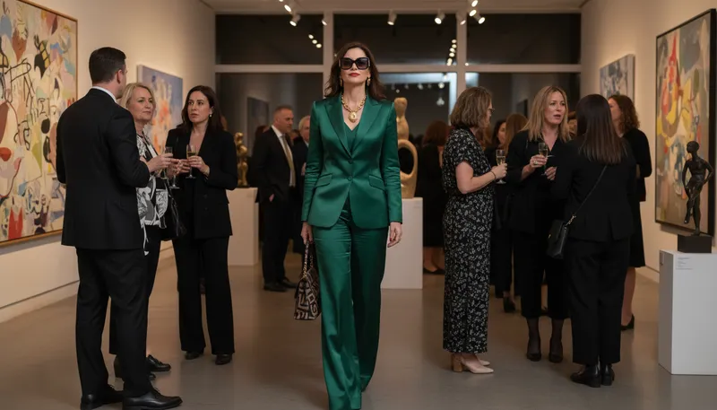 Illustration of rich bitch: a confident, wealthy woman