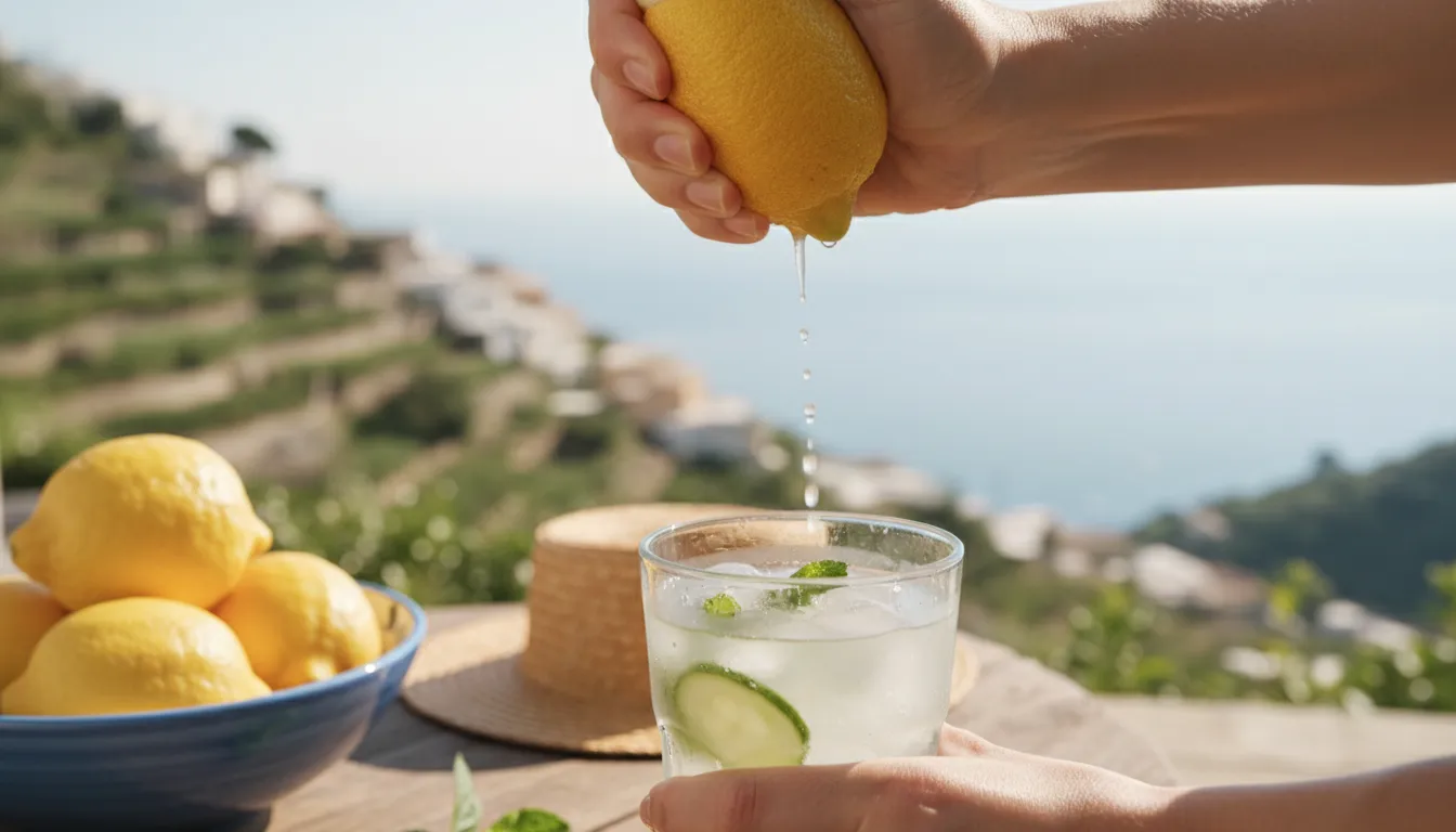 Ilustração de Sorrento: a variety of lemon known for its flavor