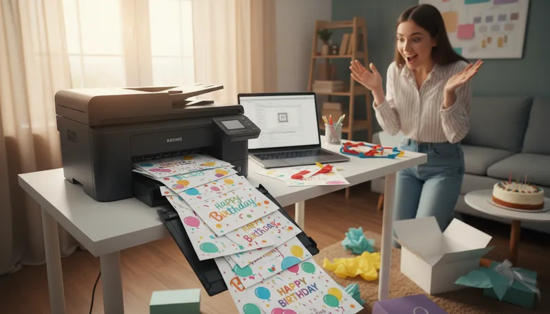 Illustration of print: Create a hard copy of digital text or images.