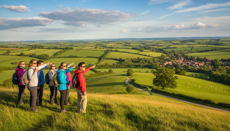 Illustration of hertfordshire: A county in England known for its beauty.