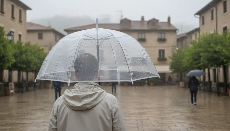 Illustration of drizzle: Light rain falling in fine drops.