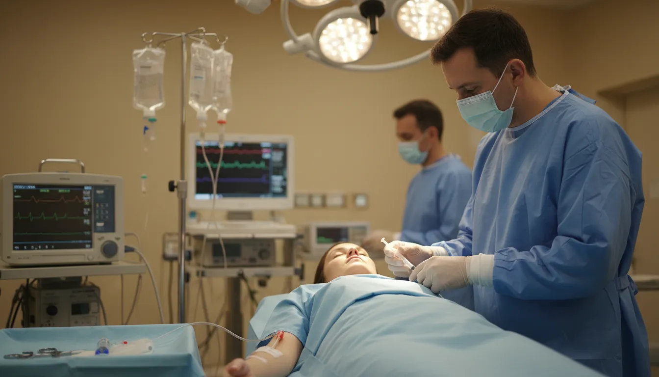Иллюстрация ketamine: A medication often used as an anesthetic.