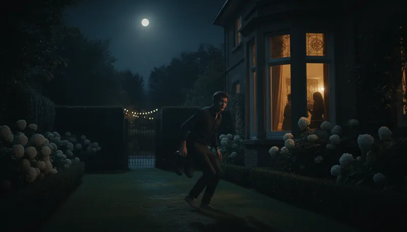 Illustration of ghost home: leave a place without saying goodbye