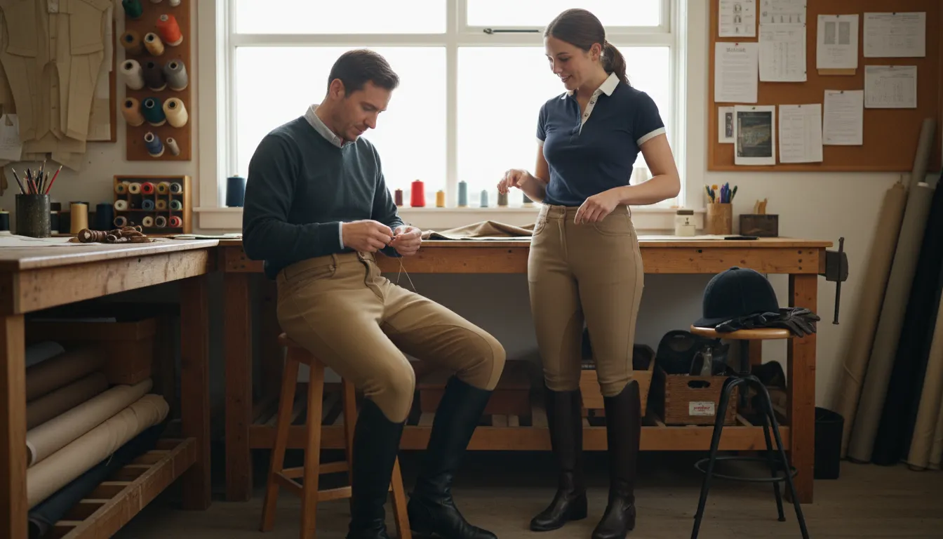 “jodhpur” kelimesinin çizimi: a style of riding pants for equestrians