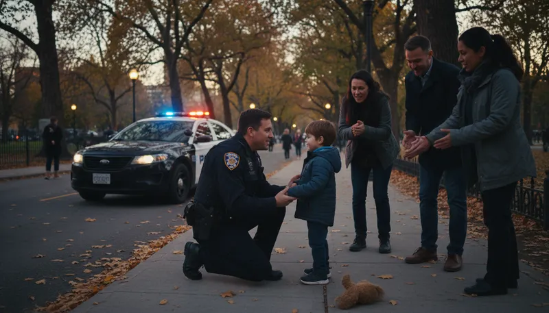 Illustration of police: The officers who enforce laws and maintain order.