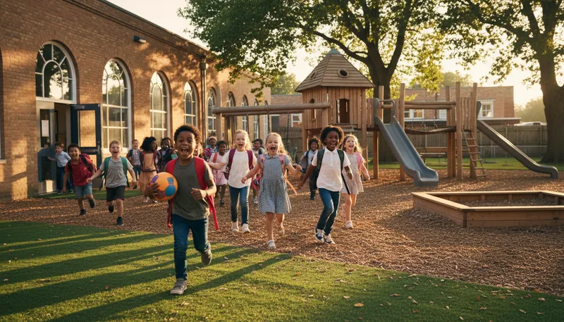 Illustration of playtime: Time allocated for play.