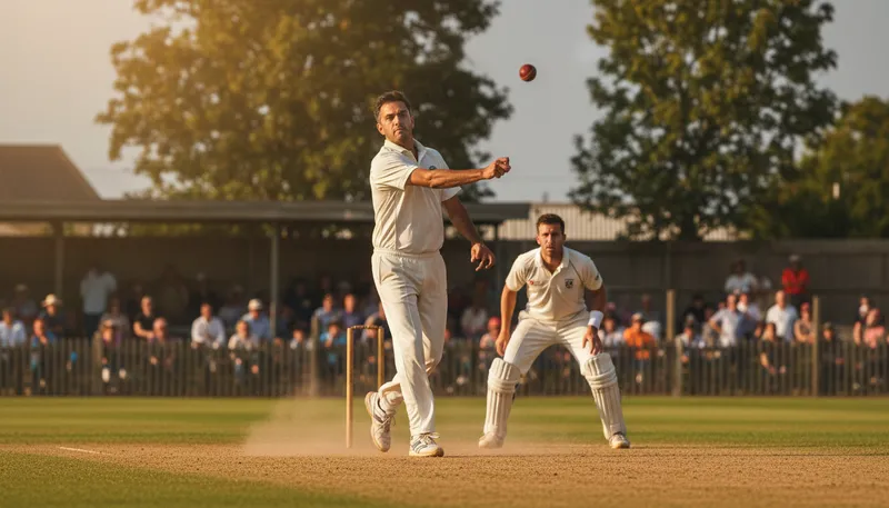 Illustration of bowl a googly: A deceptive delivery in cricket.