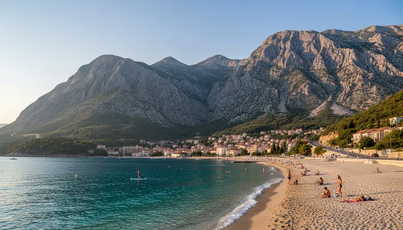 Illustration of montenegro: A country located in Southeast Europe.