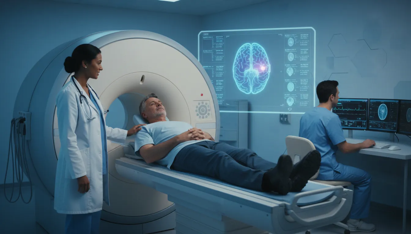 scanのイラスト：a medical imaging technique for diagnosis