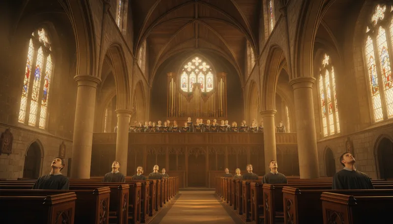 Illustration of liturgical: related to religious rituals or ceremonies