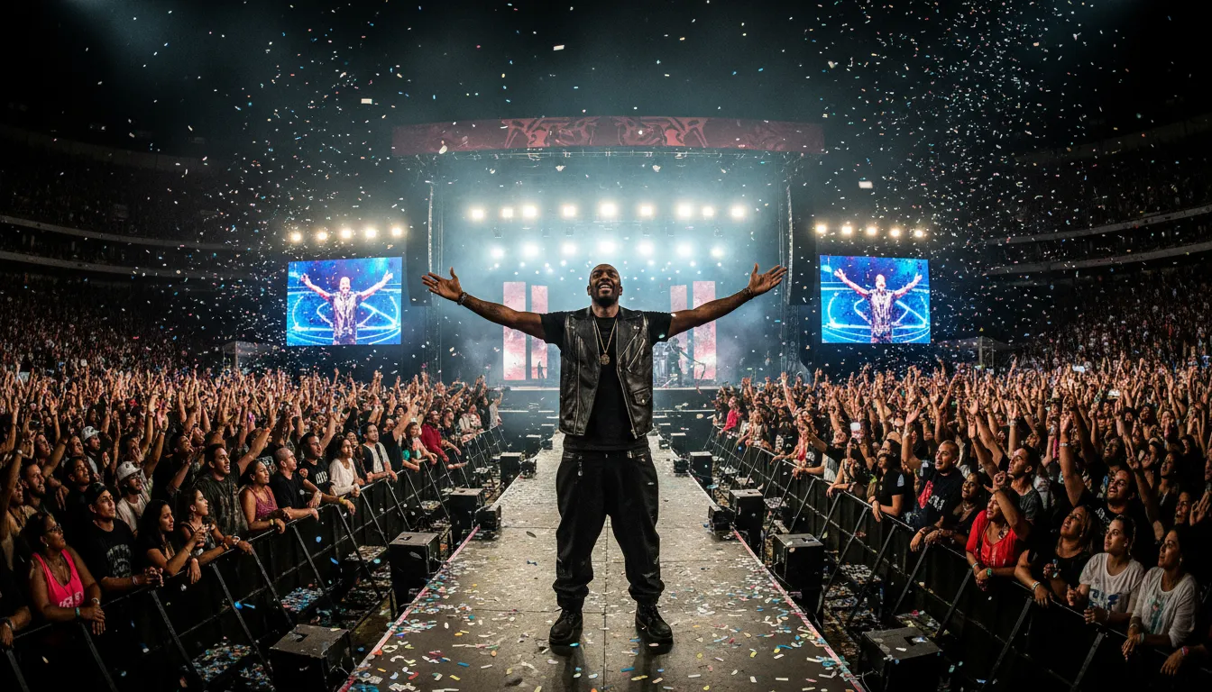 Ilustración de DMX: the American rapper known for the song Party Up