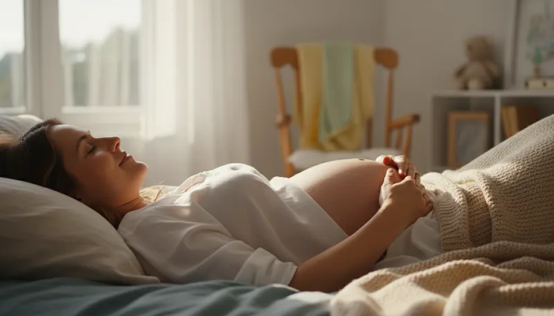 Illustration of unborn: Not yet born; still in the womb.