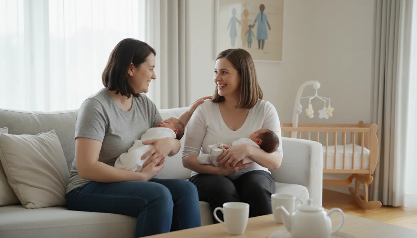 surrogacy 的插圖：An arrangement for someone to carry a baby.