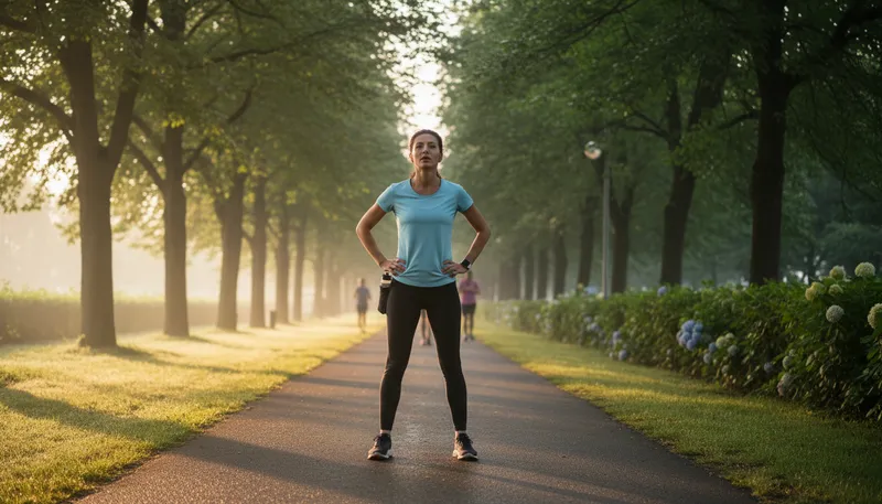 Illustration of take up the running: to begin participating in running