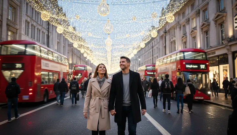 Illustration of piccadilly: A famous street or area in London.