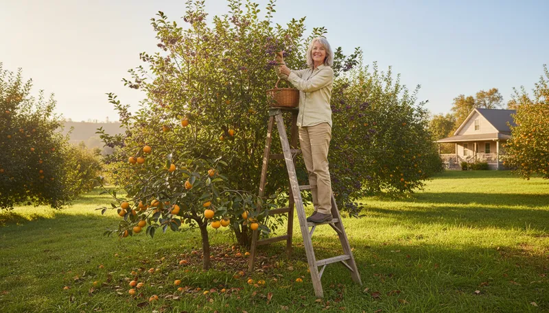 Illustration of huckleberry above a persimmon: someone who is not worth much