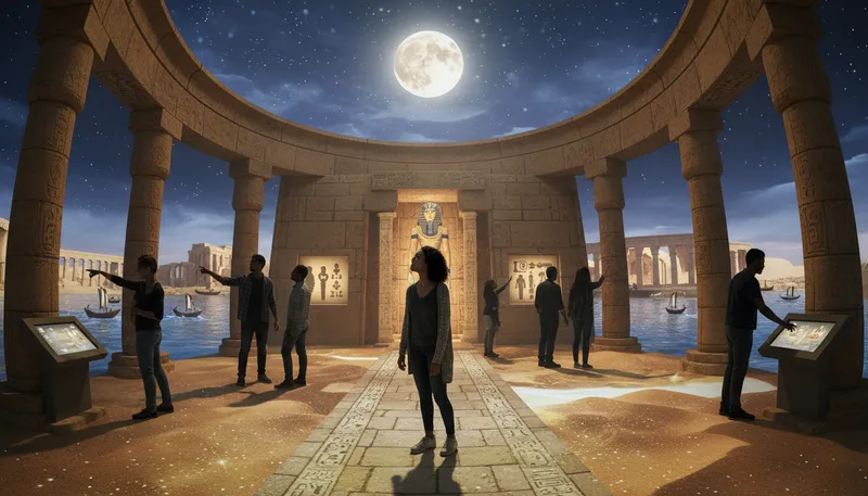 Illustration of immersive: Fully engaging and absorbing experience.
