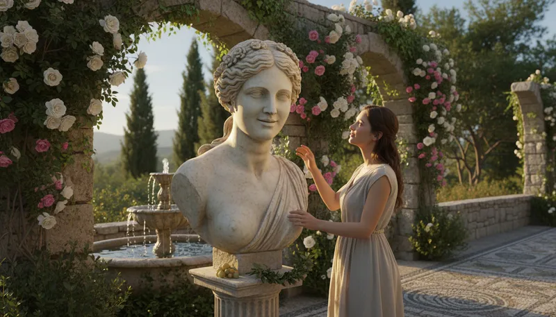 Illustration of venus: the Roman goddess of love and beauty