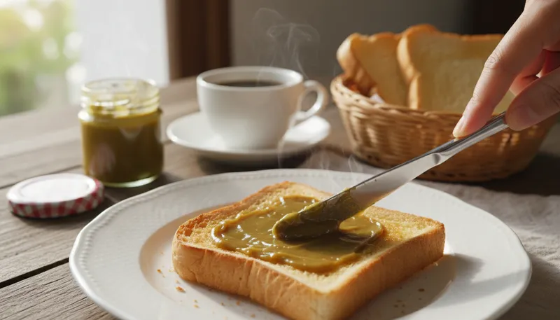 Illustration of kaya: type of bread spread in Southeast Asia