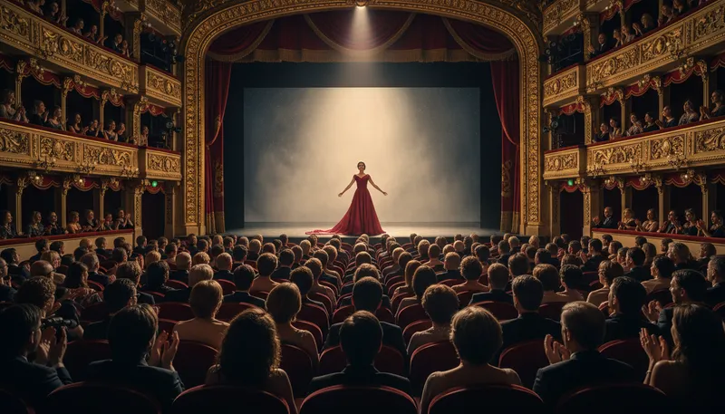 Illustration of all eyes: everyone is watching closely.