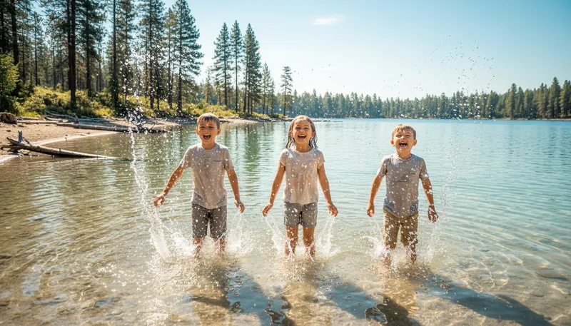 Illustration of clearwater: Water that is clean and transparent.
