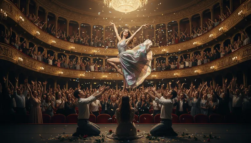 Illustration of star turn: A standout performance or feature.
