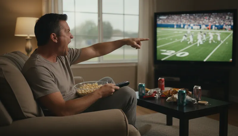 Illustration of armchair quarterback: Criticize without direct experience.